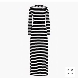 J Crew Long Sleeve Maxi Dress